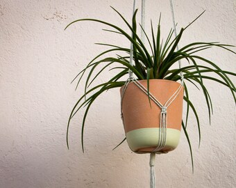Modern Macrame, Hanging Planter