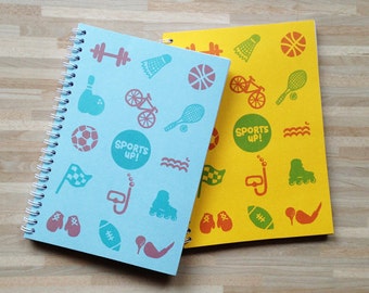 Fitness Journal or Workout Planner for Sports Lover