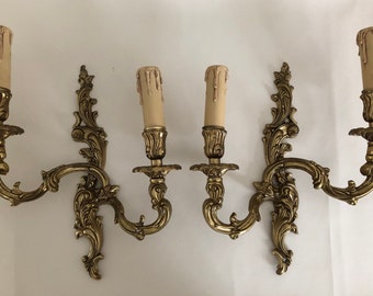 Classic French Sconces - Pair