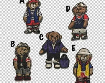 90s Mini Polo Bears Patches // RL Bear Small Patch // Teddy Bear Tiny Patch