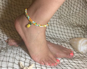 Pineapple Ankle Bracelet
