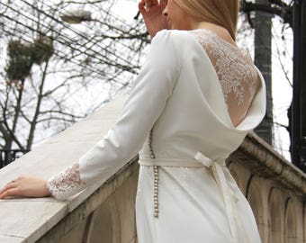 Simple wedding dress | Etsy
