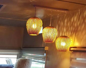 Bamboo Pendant Light-Chandelier-Pendant Lighting-Rustic Lamp Bamboo Pendant Light-Chandelier-Pendant Lighting-Rustic Lamp