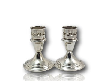 Silver Candle Holders Sterling Silver Candle Holders Gorham Sterling Silver Puritan Candle Holders Taper Candle Sticks