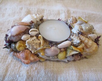 Decorative candle holder sea