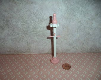 1:12 scale Dollhouse Miniature Vintage Child's clothes tree