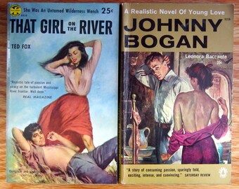 Five Popular Fiction PULP FICTION books