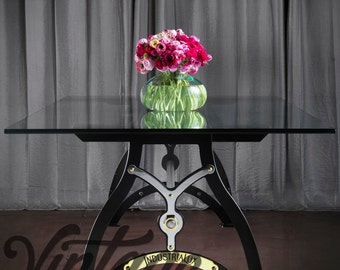 IndustriaLux Dining Table / Modern Refined Industrial