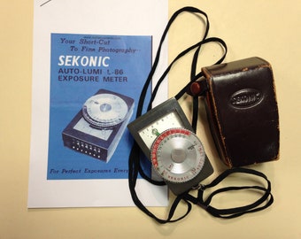 Sekonic Auto-Lumi L-86 vintage light / exposure meter