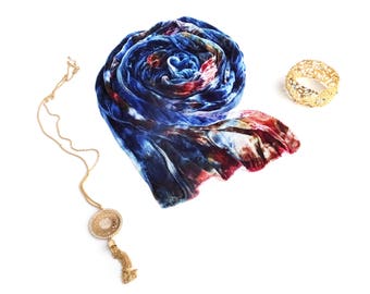 Velvet scarf, trending now, trendy boho scarf, blue velvet, burgundy, scarf for girlfriend, blue boho scarf, gifts for bestfriend, wife gift