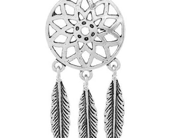 charm (30) silver dream catcher