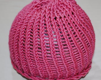 Small Magenta Child Sized Hat