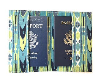 Passport Cover, Passport Holder, Passport Wallet, Passport Case, Passport Cover, Passport Holder Women Fabric Tribal Passport Case Wallet