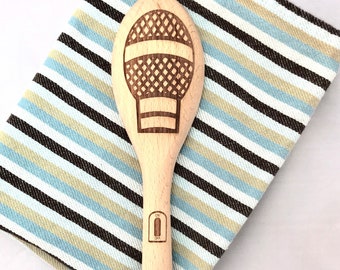 Microphone Present, Microphone Gift, Karaoke Gift, Engraved Spoon, Personalized Spoon, Wooden Spoon, Cook Gift, Singer Gift, FREE Shipping