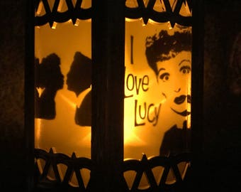 I love Lucy Inspired Battery-Operated Plastic Mini Lanterns