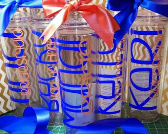 Personalized Tumbler, Wedding Party, Party Favors, Bridesmaid gift, Custom Tumbler, Tumbler, Monogrammed cup, Bride to be,Bachelorette party