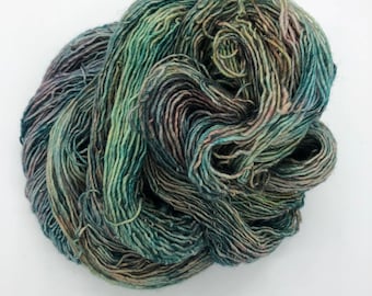 Stargazy Pie 4ply hand dyed merino singles sock yarn 100g
