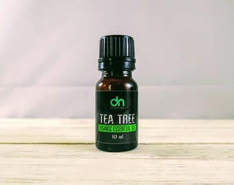 Organic Tea Tree Oil - Tea Tree Oil - Organic Tea Tree Essential Oil - 10 ml - Acne Essential Oil - Tea Tree - Organic Essential Oil