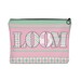 Loom Knitting Notions Pouch With Zipper, 2 Sizes. Great Gift Idea For The Loom Knitter!