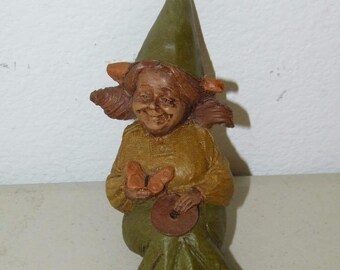 Vintage Tom Clark Gnome Gypsy 1987 #84 1183 14291 Shelf Bench Sitter