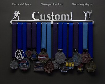 Personalized Medal Holder - Allied Medal Hanger Holder Display Rack