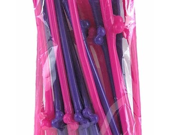 Bachelorette Party Straws(20 Pack):bride straw,penis straws,will straw,bachelorette party decoration,same dick forever,hen night party straw