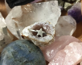 Star Stacking Ring - Made To Order In Your Size