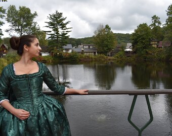 Versaille Dress; Marie Antoinette Dress; 18th Century Gown; Eliza Schuyler