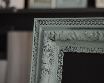 Cadre antique à la peinture de craie, tableau noir
