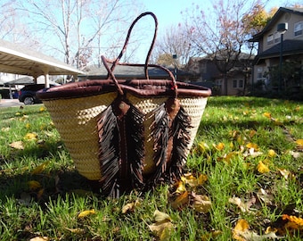 hand made market basket