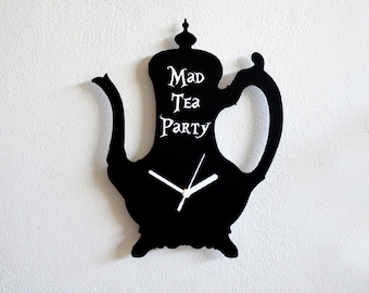 Alice in Wonderland Mad Tea Party - Wall Clock