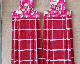 Hanging kitchen towels - set of two