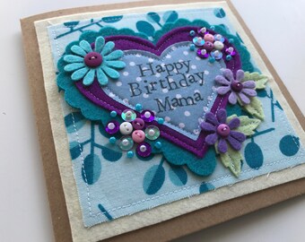 Birthday card | Mum card | Female greetings card | Mum birthday card | Happy birthday Mum |