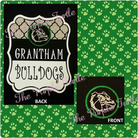 GRANTHAM BULLDOGS Frame Design Short Sleeve Tee