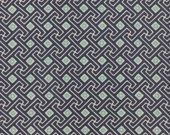 Moda - Mixologie Linen - Ice Blueberry - Texture