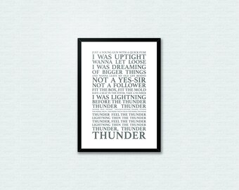 Imagine dragons | Etsy