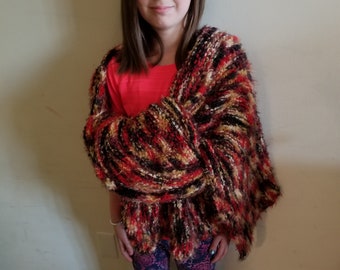 One of a kind Blanket Scarf (L)
