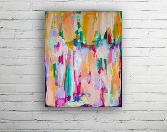 Original Wall Art, Large Wall Art, Abstract Wall Art, Abstract Painting, Contemporary Painting, Purple, Blush, Contemporary Art, Modern Art