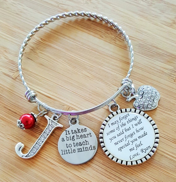 Teacher Appreciation Gift Teacher Gifts Teacher Bracelet Daycare Provider Gift Daycare Gift Babysitter Gift Gift for Babysitter Nanny Gift