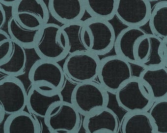 Japanese Fabric Kokka Ellen Baker Paint - loops - C - 50cm