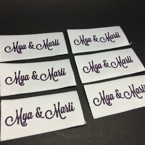 200 woven labels clothing labels custom woven tag Woven