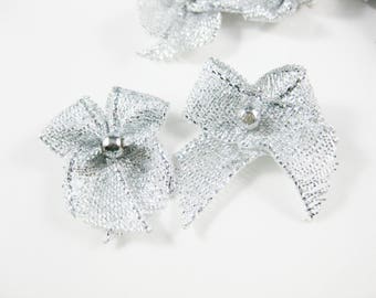 small silver bow etsy small silver bow etsy