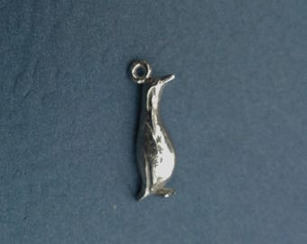 Sterling Silver Penguin Charm