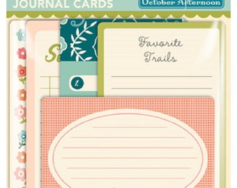 October Afternoon Woodland Park Journal Cards