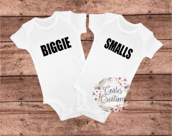 Twins onesies | Etsy