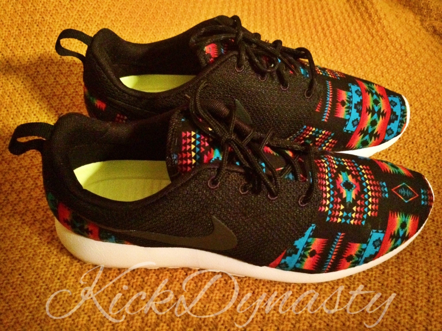 Tribal Aztec Nike Roshe Run Custom Sneakers