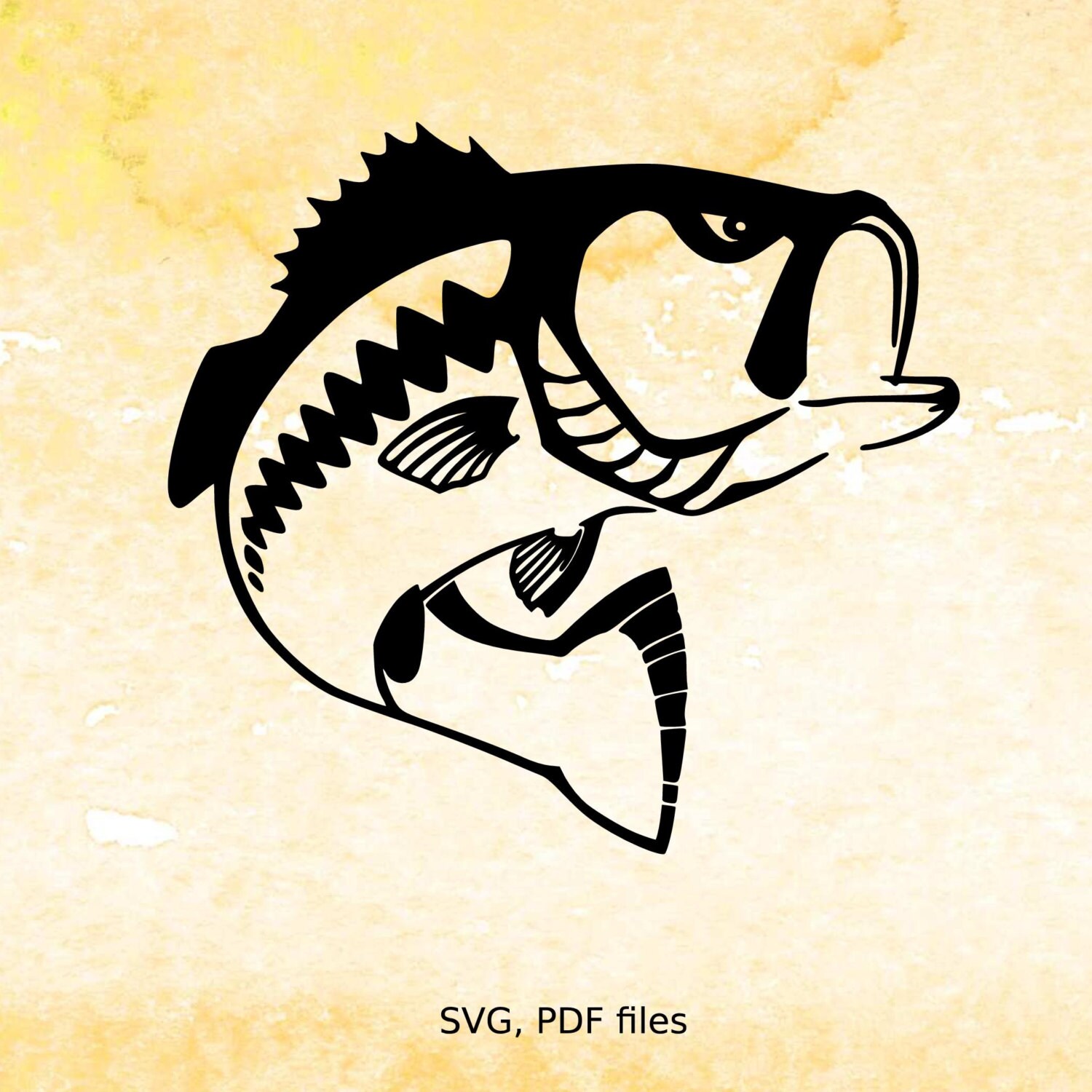 Free Free 99 Bass Svg Fish SVG PNG EPS DXF File