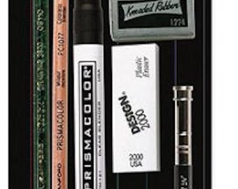 Sanford Prismacolor Colored Pencil Accessory Set Drawing Blending Shading Rendering Prismacolor Arts Crafts