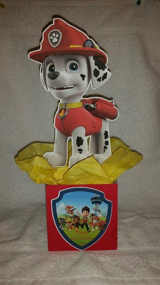 Paw Patrol Centerpiece