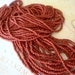 BROWN 11-0 Seed Beads Full Hank 12 strands CZECH